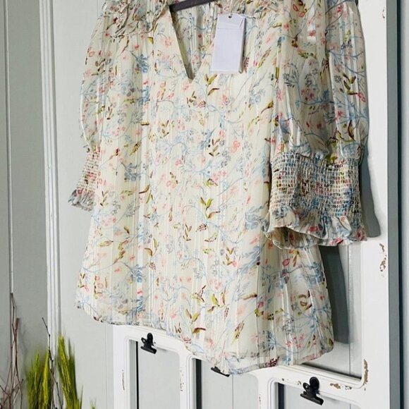 NWT Walter Baker Floral Perla Top Secret Garden M - Picture 6 of 12